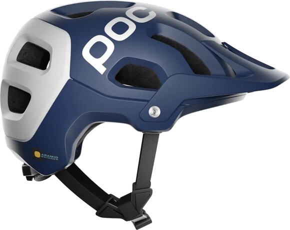 Шлем велосипедный POC Tectal Race Spin, Lead Blue/Hydrogen White Matt, M/L (PC 105118277MLG1) изображение 2