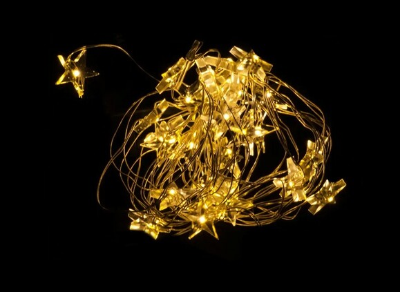 Гірлянда Luca Lighting Жовті зірочки, 3.2 м (8712799936614) фото 3