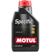 Моторное масло Motul Specific A40 SAE 0W-40, 1 л (112074)