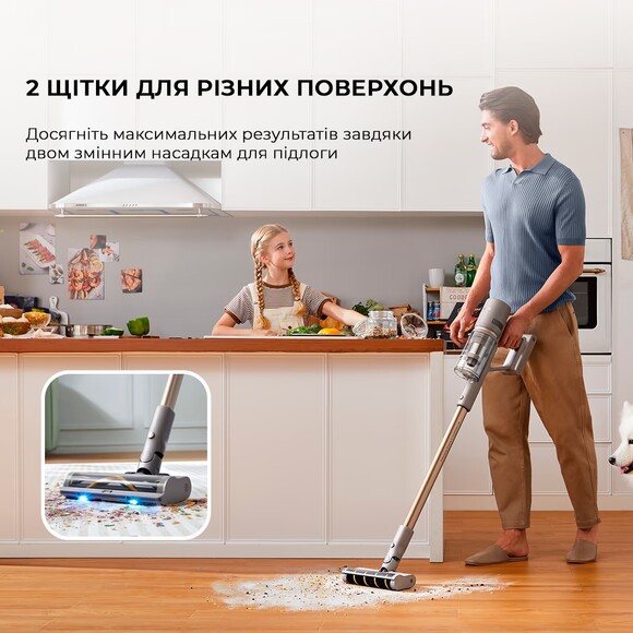 Пилосос Dreame Cordless Vacuum Cleaner Z10 Station (1067348) фото 14