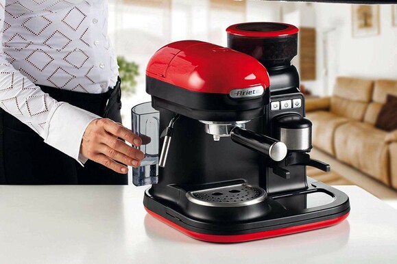 Рожковая кофеварка Ariete 1318 Espresso Moderna Red (1318/00) изображение 8