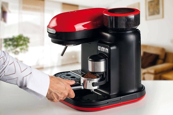 Рожковая кофеварка Ariete 1318 Espresso Moderna Red (1318/00) изображение 7