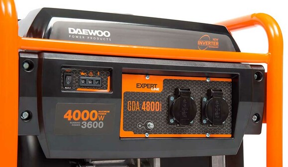 Инверторный электрогенератор Daewoo GDA 4800I изображение 3