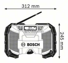 Радіо Bosch GML 10,8 V-LI (0601429200) (без акумулятора і ЗП)