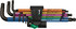 Набір Г-образних ключів Wera 950/9 Hex-Plus Multicolour 1 (05022089001)