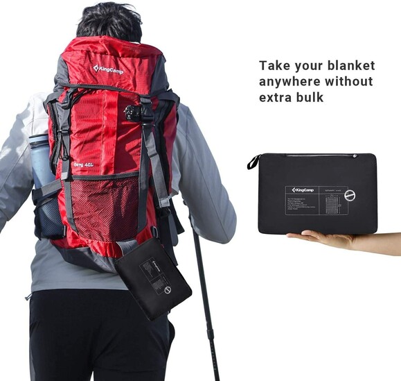 Спальный мешок KingCamp Smart 540 R Black (KS2013_R_BLACK) изображение 8