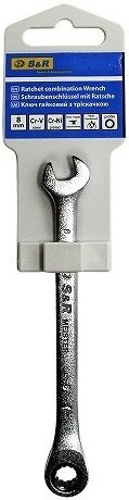Ключ гаечный трещоточный S&R Meister 10 мм (272003310) изображение 2