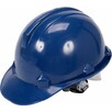 Каска Vorel для защиты головы синяя из материала HDPE (74175)