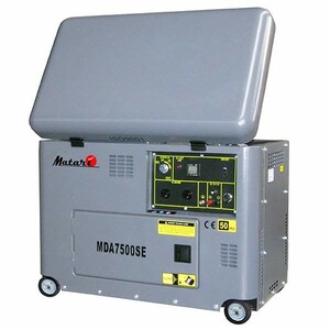 Дизельний генератор MATARI MDA 7500 SE ATS фото 3