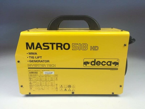 Сварочный инвертор Deca MASTRO 518 HD GEN изображение 5