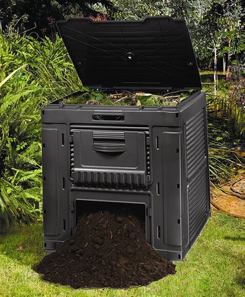 Компостер садовый Keter E-Composter, 470 л (3253929000164) изображение 4