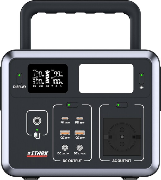Зарядна станція Stark X300 288 Вт·год / 300 Вт фото 4