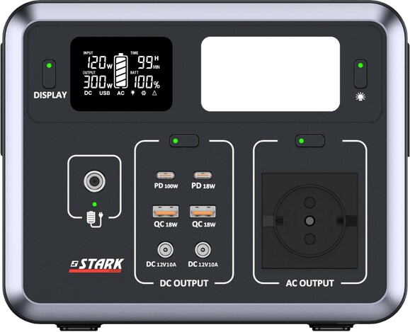 Зарядна станція Stark X300 288 Вт·год / 300 Вт фото 2