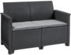 Садовий диван Keter Elodie 2 seat sofa, двомісний  (255770)