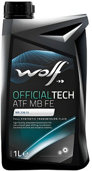 Трансмісійна олива WOLF OFFICIALTECH ATF MB FE, 1 л (8336140)