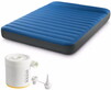 Надувной двуспальный матрас Intex Truaire Outdoor Camping с внешним USB насосом, 152х203х22 см (64013)
