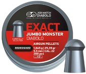 Пули пневматические JSB Diabolo Exact Monster Redesigned, калибр 5.5 мм, 200 шт (1453.05.73)