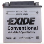 Мото акумулятор Exide EB10L-A2, 11Ah/130A