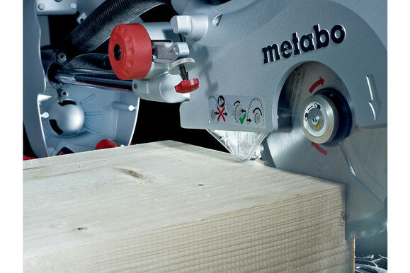 Торцовочная пила с тяговой функцией+монтажный стол Metabo KGS 315 Plus + KSU 251 (690970000) изображение 4