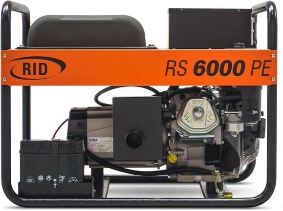Бензогенератор RID RS 6000 PE фото 2