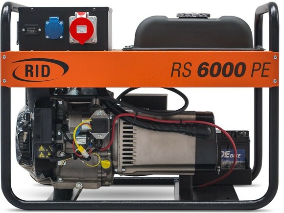 Бензогенератор RID RS 6000 PE фото 3