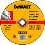 Диск шліфувальний DeWALT 230 х 6,3 х 22,23 мм по металу (DT42620)