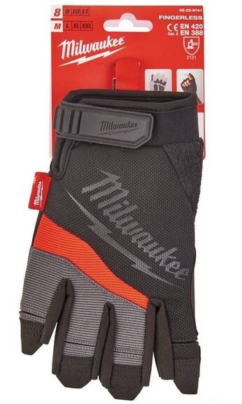Перчатки Milwaukee XL без пальцев (48229743) изображение 3