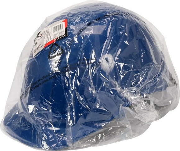 Каска Yato для захисту голови синя з пластика ABS (YT-73974) фото 3