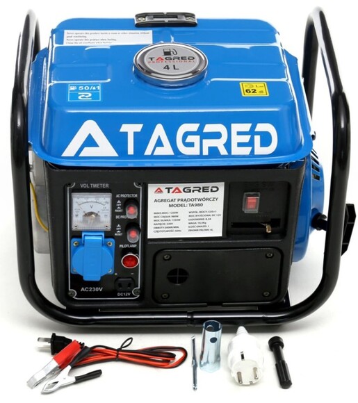 Бензиновый генератор TAGRED TA980 изображение 13