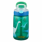 Бутылка для воды детская Contigo Gizmo Flip 420 мл Jungle Green Dino (2115035)