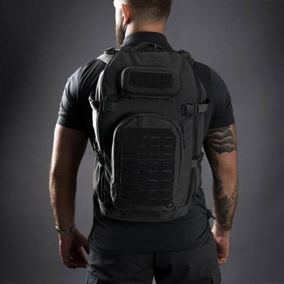Рюкзак тактичний Highlander Stoirm Backpack 25L Dark Grey (TT187-DGY) фото 19