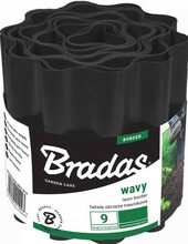 Бордюр газонный BRADAS волнистый 15 см х 9 м (черный) (OBFBK 0915)