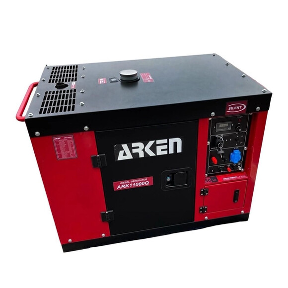 Портативний дизельний генератор ARKEN ARK11000Q-3 фото 2