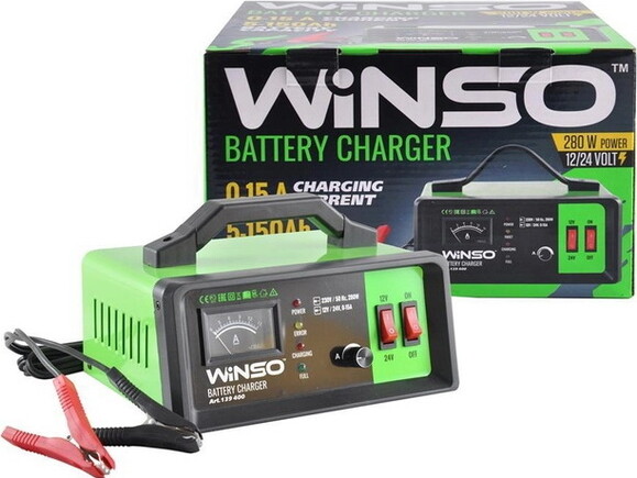 Зарядное устройство Winso 139400 12/24 В (63168) изображение 3