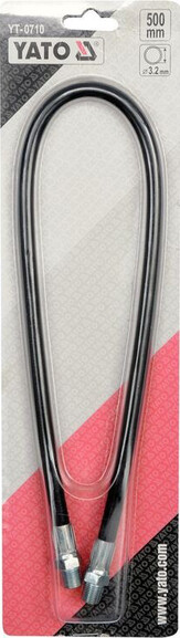 Шланг гнучкий для мастильного шприца Yato, 50 см (YT-0710) фото 2
