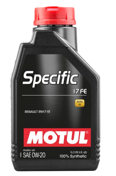 Моторна олива Motul Specific 17 FE SAE 0W-20, 1 л (109949)