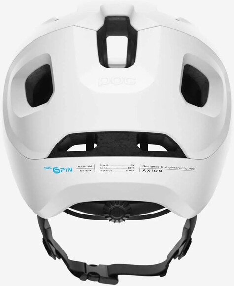 Шлем велосипедный POC Axion SPIN, Matt White, XL/XXL (PC 107321022XLX1) изображение 3