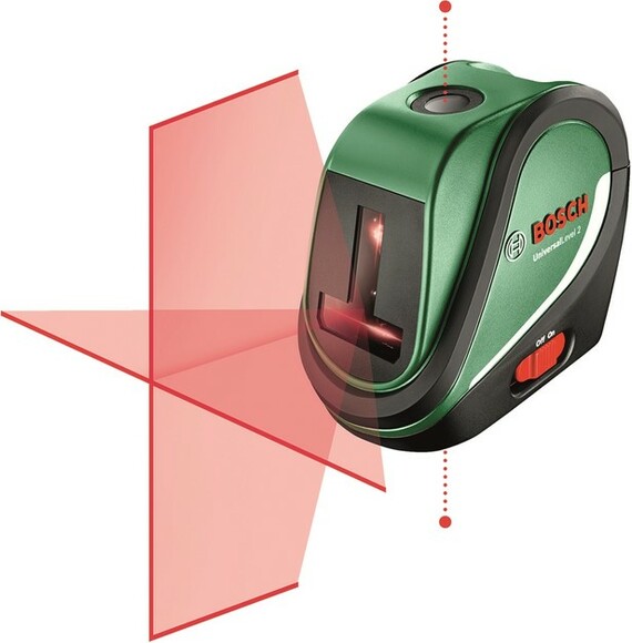 Линейный лазерный нивелир Bosch UniversalLevel 2 с чехлом (0603663802) изображение 2