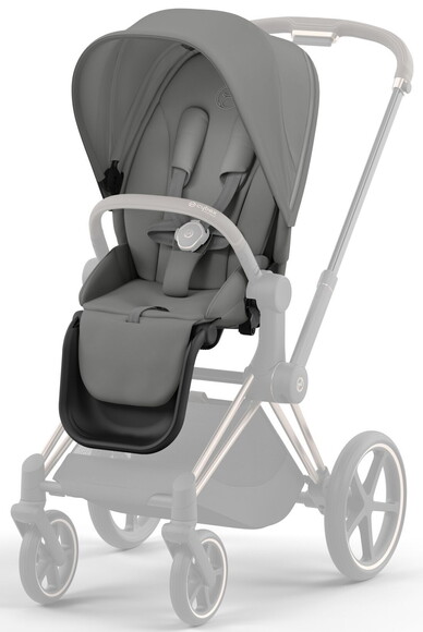 Чехол тканевый для прогулочного блока Cybex Priam Mirage Grey (523000743)