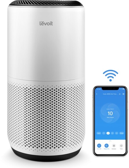 Очисник повітря Levoit Smart Air Purifier Core 400S (white) (HEAPAPLVSEU0072) фото 6