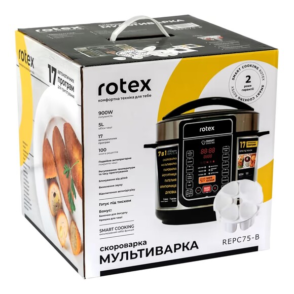 Мультиварка Rotex REPC75-B изображение 11