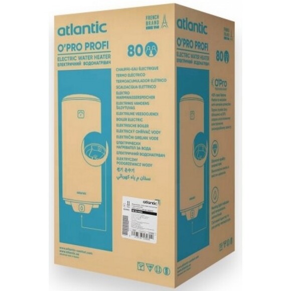 Бойлер Atlantic Opro Horizontal HM 080 D400S (853082) изображение 5