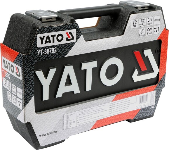 Набор торцевых головок Yato YT-38782 изображение 4