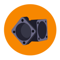 Особенности Forte 80-G3 оранжевый, колеса 8", 7 лс (81298) 3
