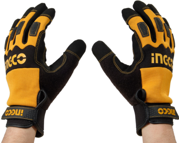 Перчатки для электроинструмента INGCO "Profi", XL (HGMG02-XL) изображение 3