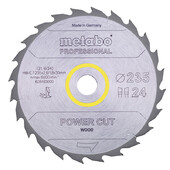 Пильний диск Metabo 235x2.6 / 1.8x3024WZ20 ° (628493000)