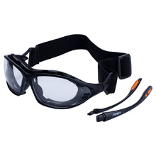 Очки защитные Sigma с обтюратором и сменными дужками Super Zoom anti-scratch/anti-fog прозрачные (9410911)