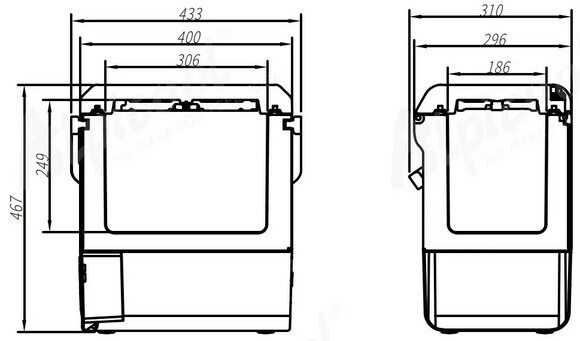 Компресорний автохолодильник Alpicool P15 (P15AP) фото 7