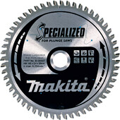 Пильний диск Makita Specialized по алюмінію для занурювальних пил 165x20 мм 56T (B-09307)