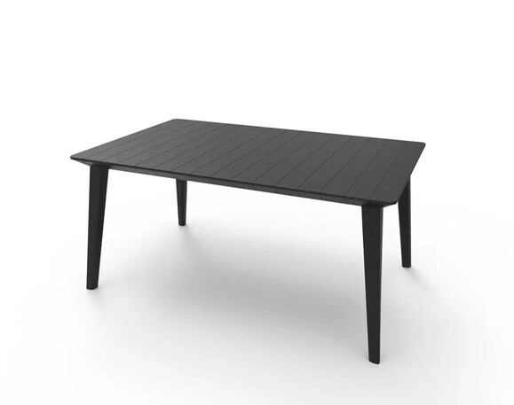 Комплект меблів Keter Delano стільці зі столом Lima 160, графіт (233328) фото 2